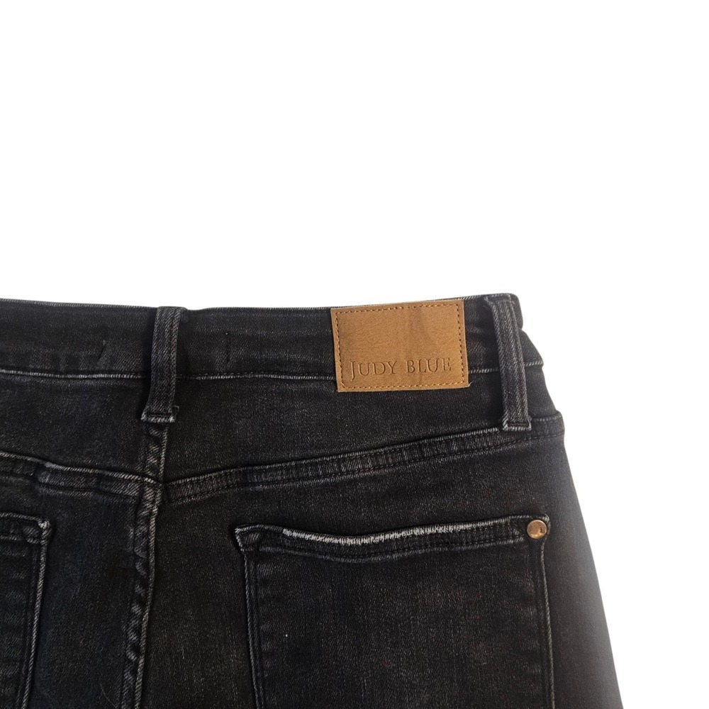 Judy Blue High Waist Straight Leg Dark Wash Jeans Size 13/31 JB88646 - Picture 5 of 8